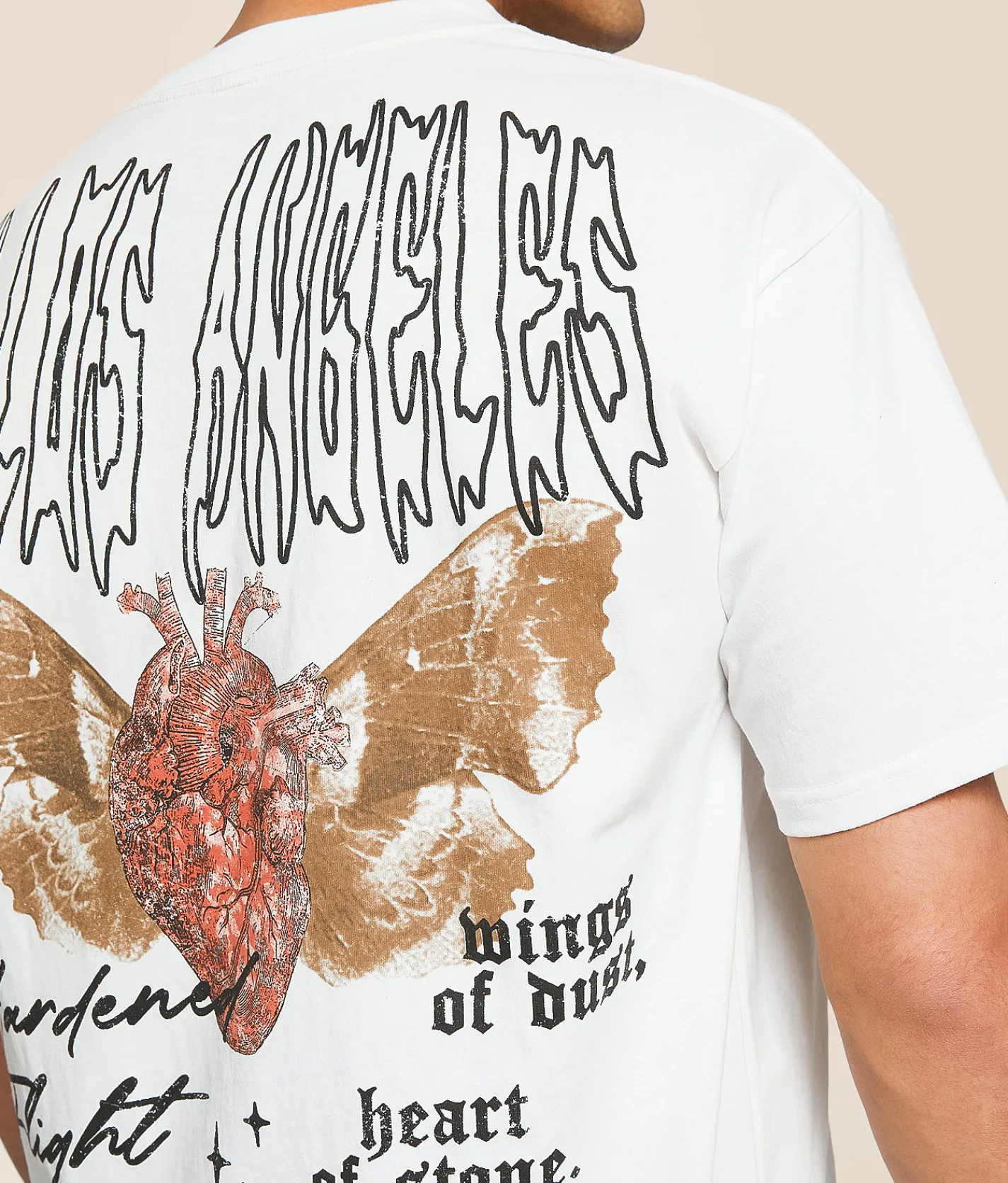 CVLA Hardened Flight T-Shirt White Clearance