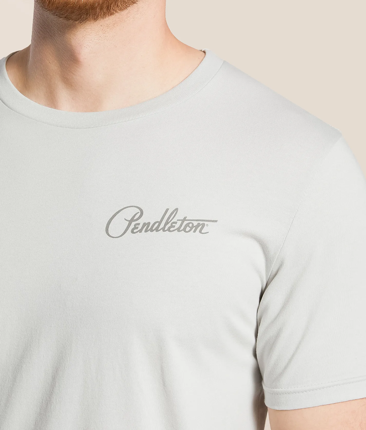 Graphic T-Shirts | Pendleton Harding Buffalo T-Shirt Silver