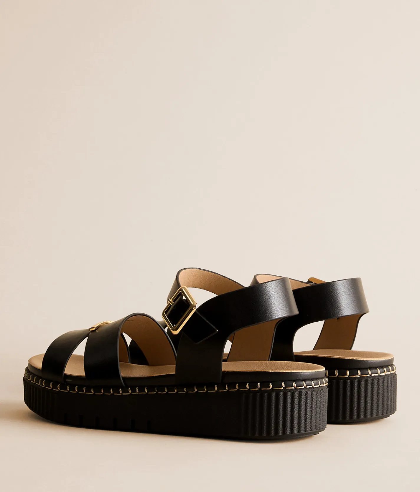 Shoes | Mia Hariiette Flatform Sandal Black
