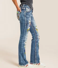 Rock Revival Harlow Mid-Rise Boot Stretch Jean Harlow MB205 Outlet