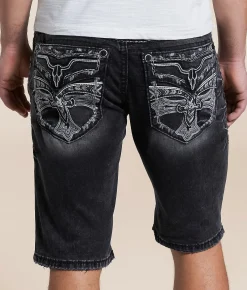 Bottoms|Shorts | Rock Revival Harman 12" Stretch Short Harman H201