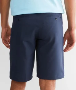 Veece Harman Stretch Walkshort Black Navy Clearance