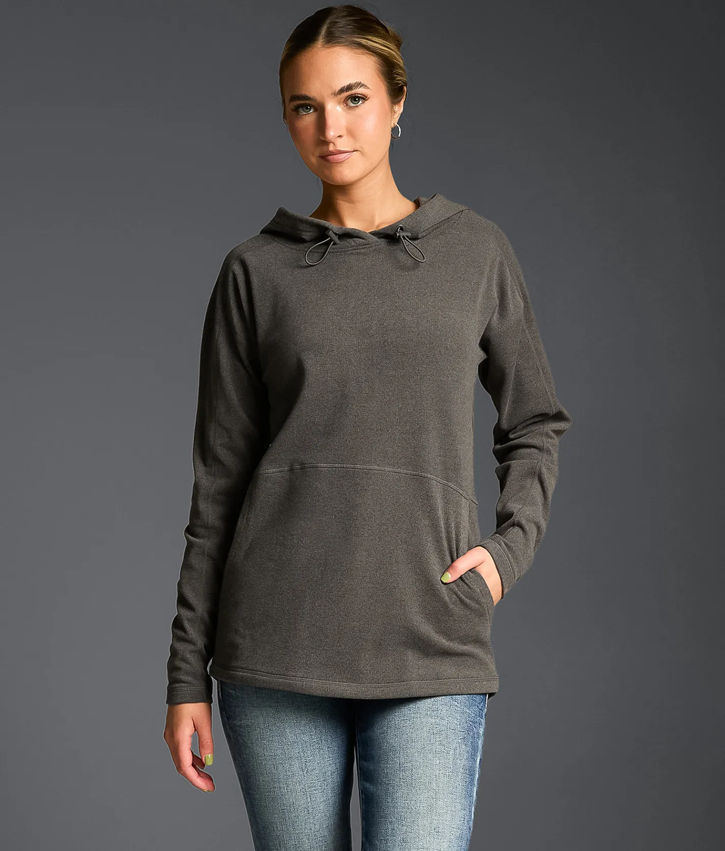 Buckle Black Harper Hoodie Black With Heather Best