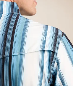 Tops | Ferrell Harrison Performance Stretch Shirt Blue