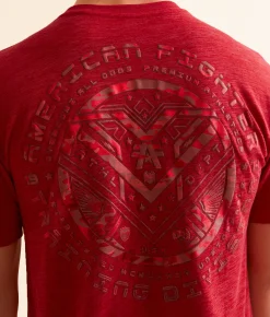 American Fighter Harshaw T-Shirt Cherry Dk Cherry Outlet
