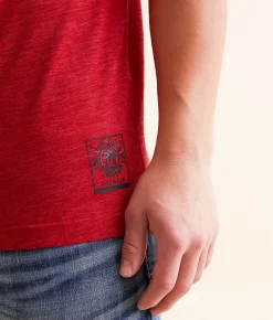 American Fighter Harshaw T-Shirt Cherry Dk Cherry Outlet