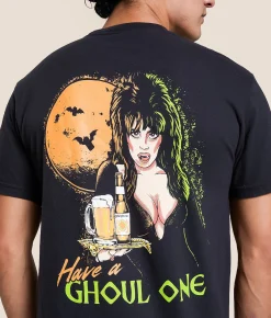 Tops|Graphic T-Shirts | Old Row Have A Ghoul One T-Shirt Black