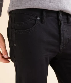 Salvage Havoc Straight Stretch Jean Black Clearance