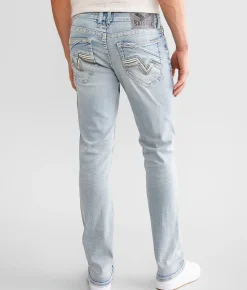 Sale Jeans|Bottoms | Salvage Havoc Straight Stretch Jean Corinth