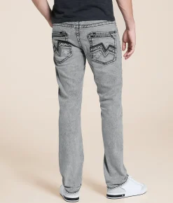 Salvage Havoc Straight Stretch Jean Galactic Brew Clearance