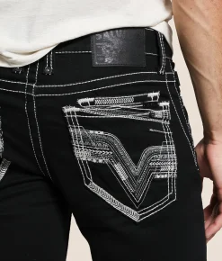 Bottoms|Jeans | Salvage Havoc Straight Stretch Jean Grape Transfusion