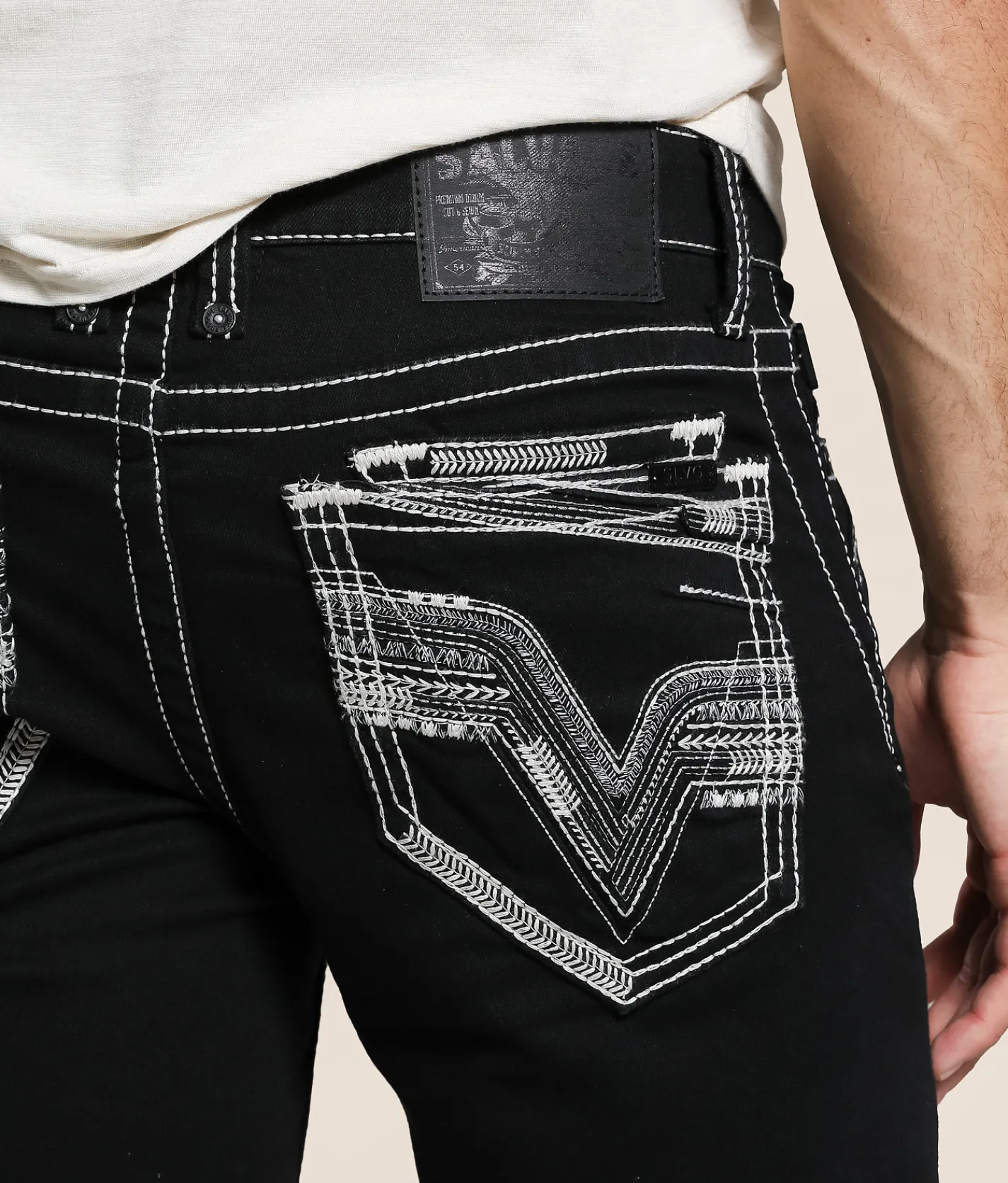 Bottoms|Jeans | Salvage Havoc Straight Stretch Jean Grape Transfusion