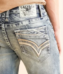 Sale Jeans|Bottoms | Salvage Havoc Straight Stretch Jean Tenpenny