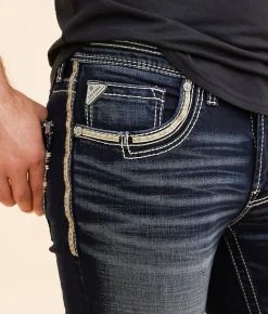 Bottoms|Jeans | Salvage Havoc Straight Stretch Jean Cheetah