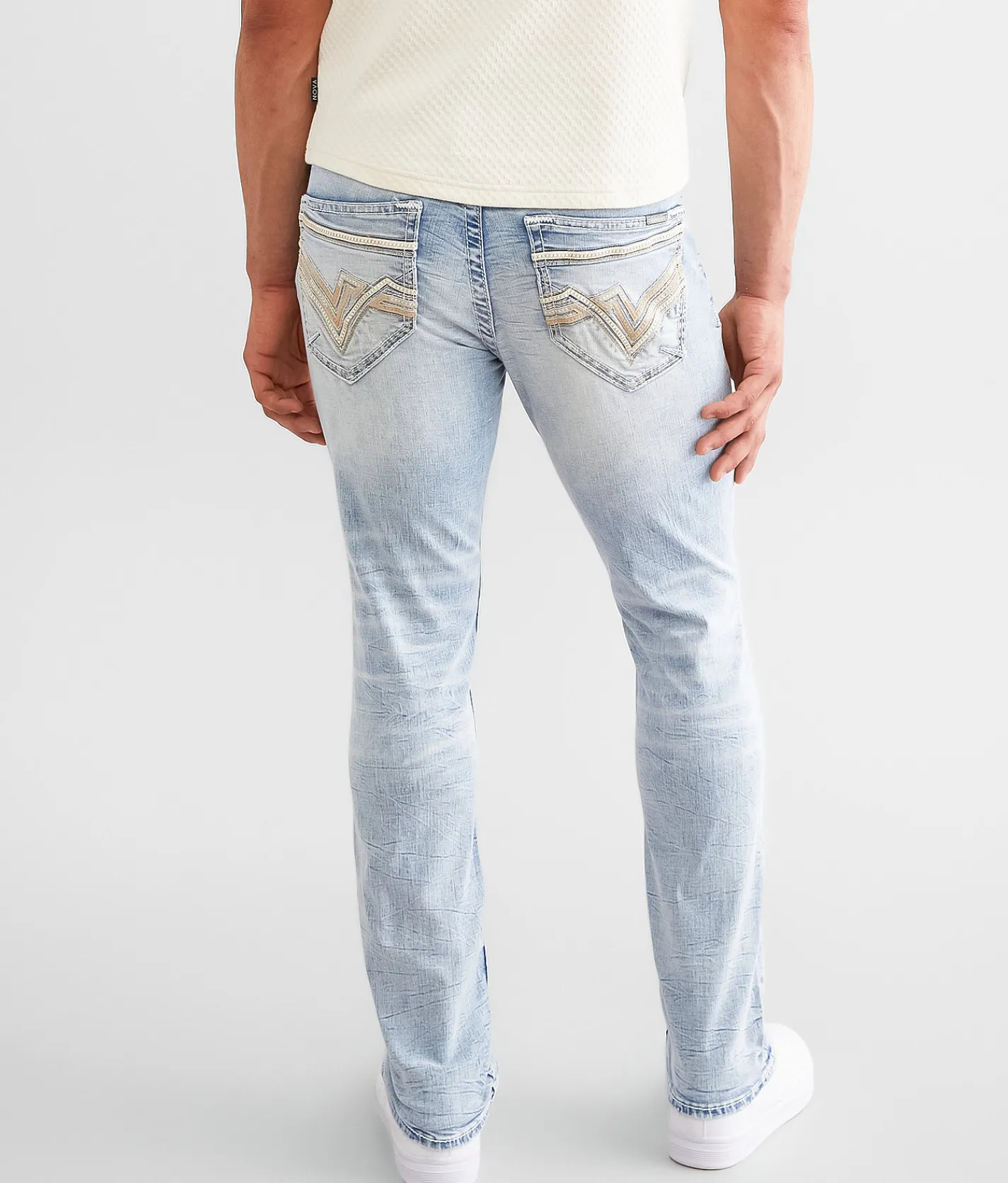 Salvage Havoc Straight Stretch Jean Tank 7 New