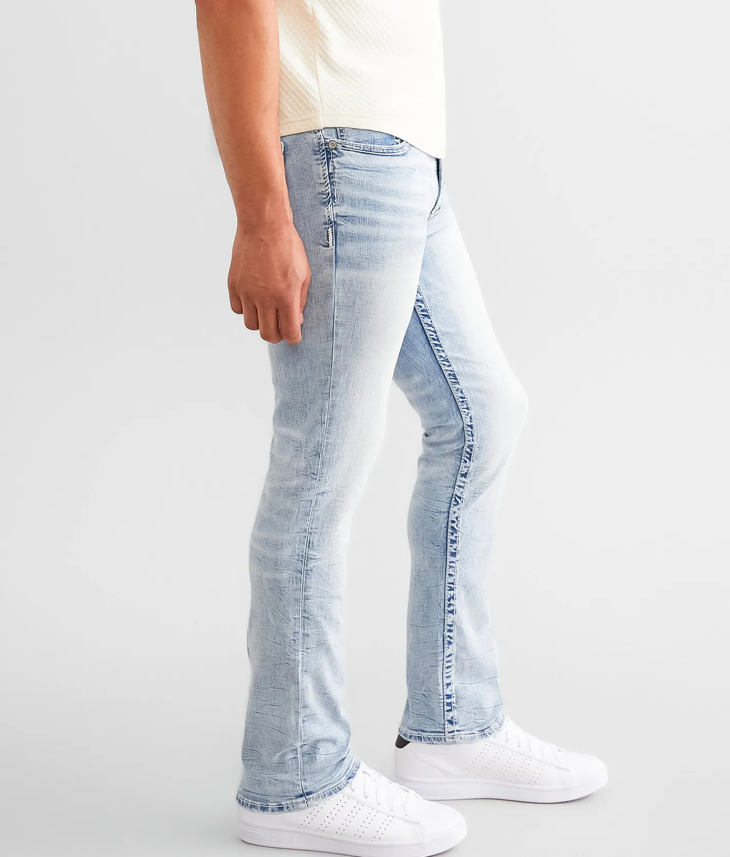 Salvage Havoc Straight Stretch Jean Tank 7 New