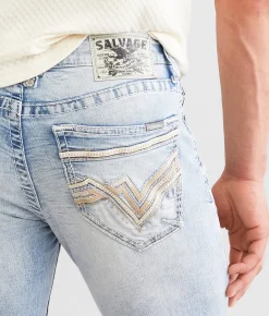 Salvage Havoc Straight Stretch Jean Tank 7 New