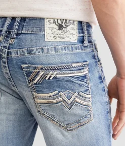 Salvage Havoc Straight Stretch Jean Egaleo New