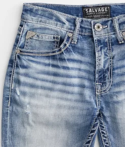 Salvage Havoc Straight Stretch Jean Egaleo New