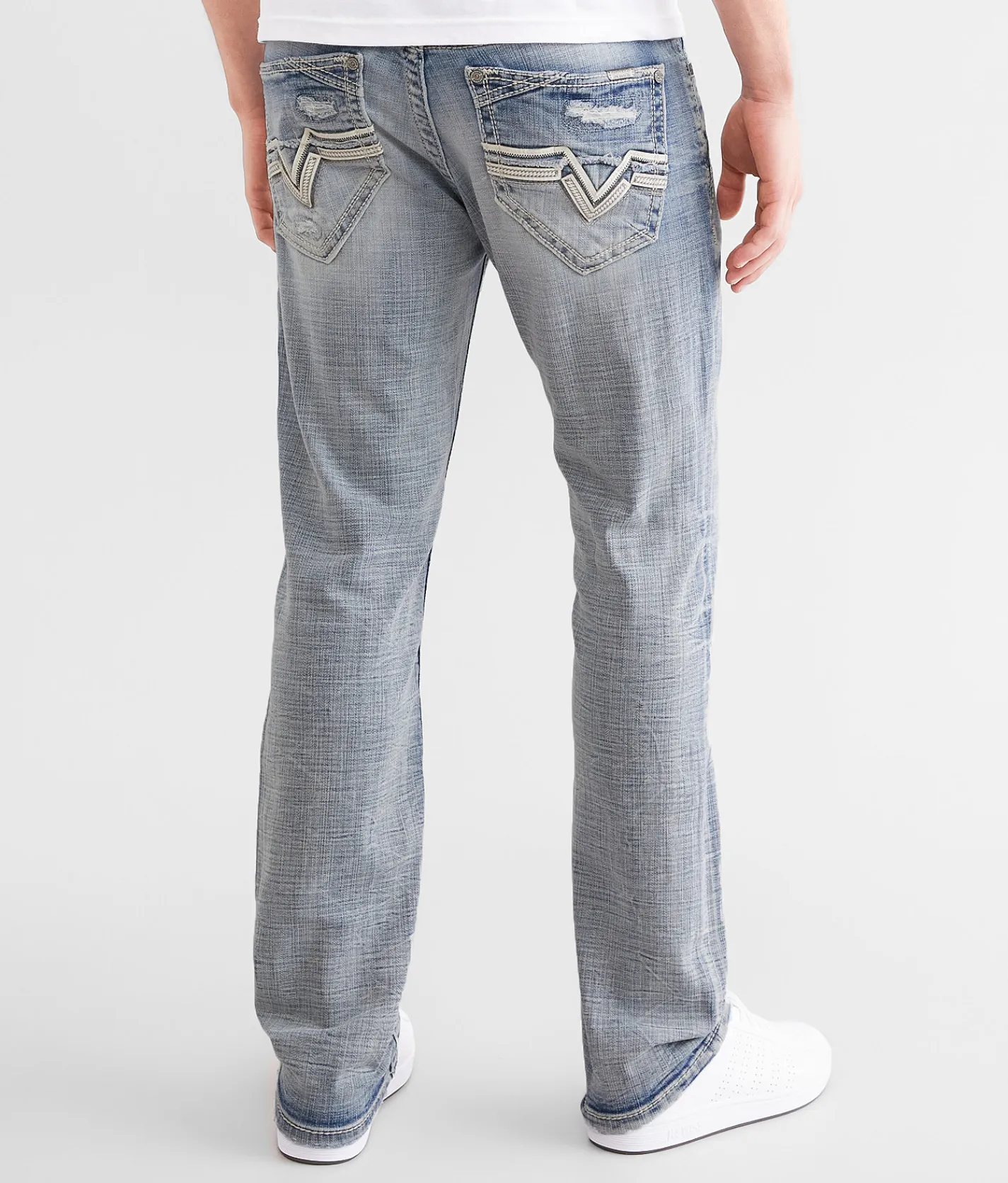 Salvage Havoc Straight Stretch Jean Tropic Slam Clearance