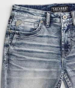 Salvage Havoc Straight Stretch Jean Kalamaria New