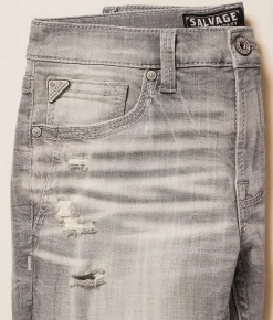 Salvage Havoc Straight Stretch Jean Hot Springs Clearance