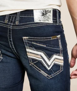 Bottoms|Jeans | Salvage Havoc Straight Stretch Jean Bourbon Barrel