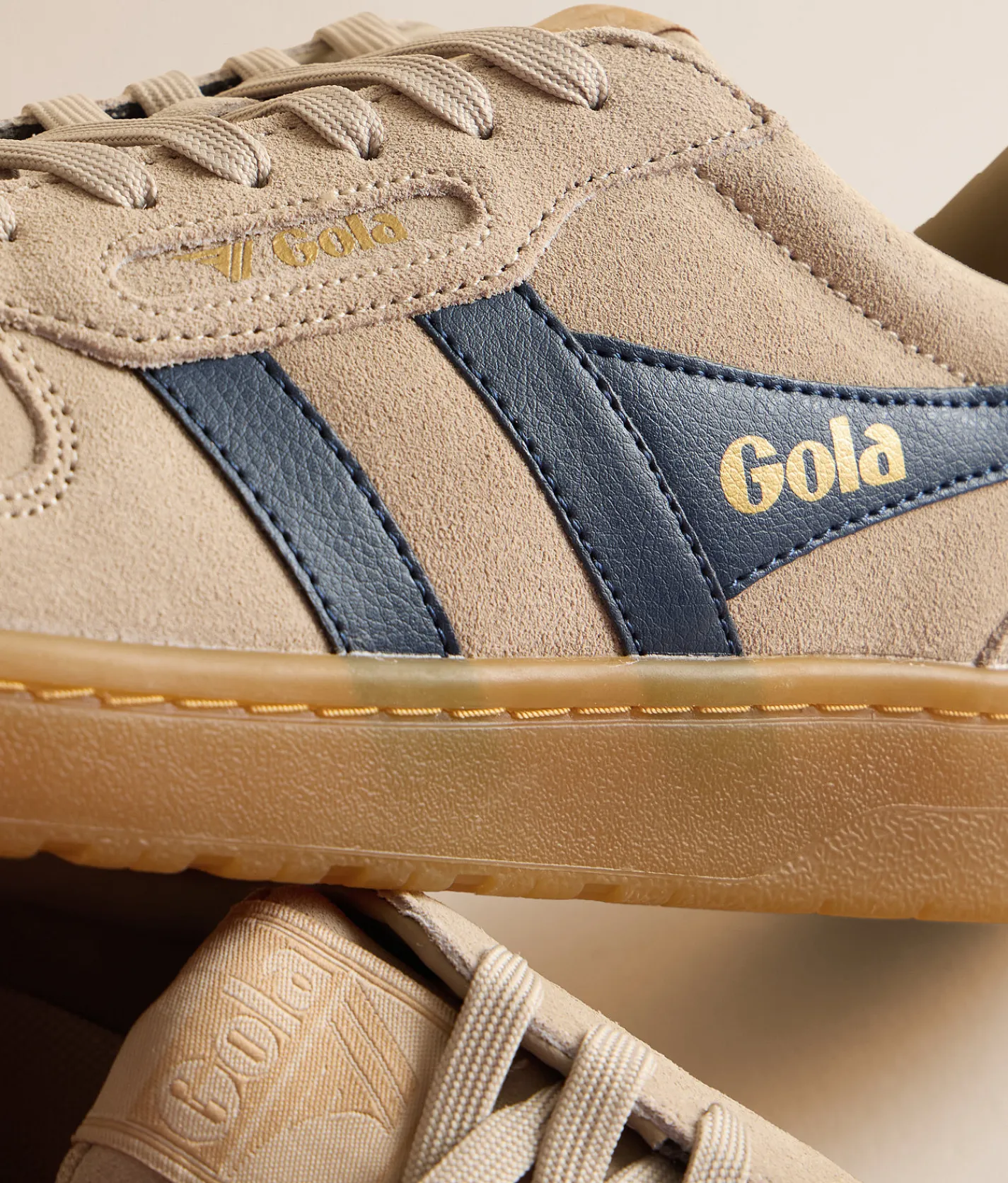 Shoes | Gola® Hawk '86 Suede Sneaker Bone Navy Gum