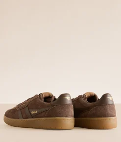 Shoes | Gola® Hawk Leather 86 Sneaker Otter Gum