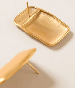 Sahira Jewelry Design Hayden Statement Earring Gold
