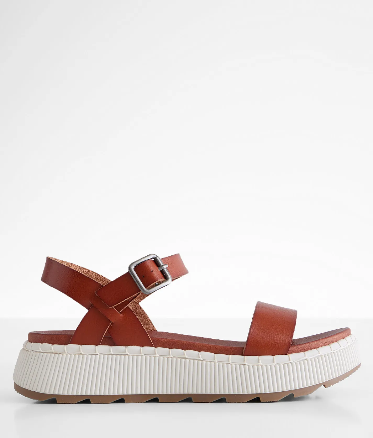 Shoes | Mia Hayley Flatform Sandal Cognac