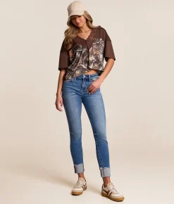 Jeans | VERVET by Flying Monkey Haylie Mid-Rise Ankle Skinny Jean Replenisher