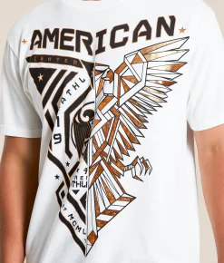 American Fighter Hayward T-Shirt Antique White Outlet