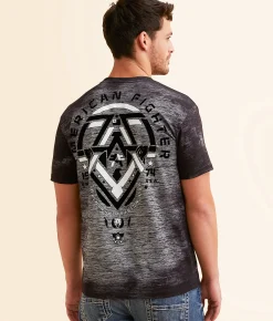 American Fighter Hazelwood T-Shirt Black New