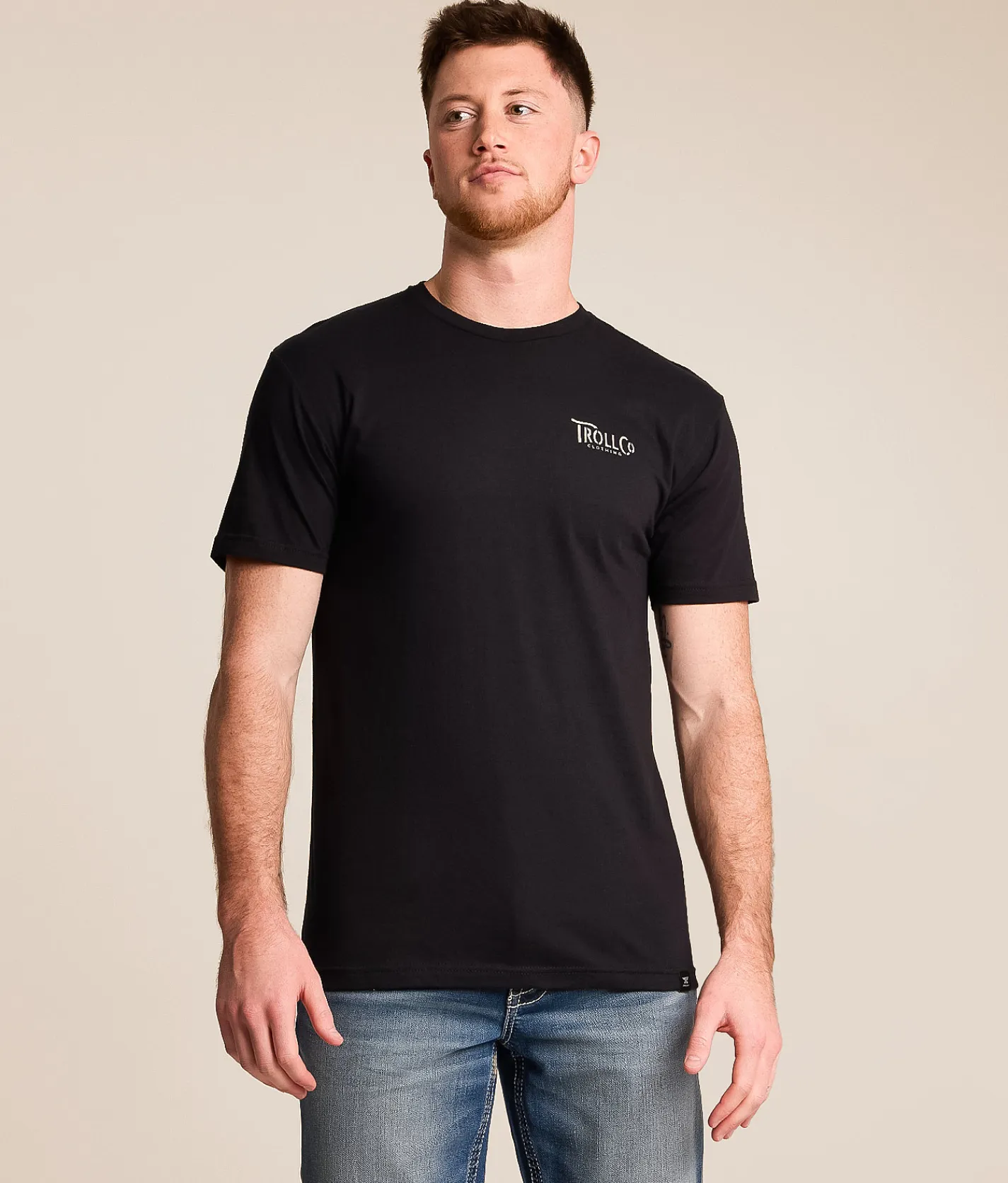 Troll Co Headstrong T-Shirt Black Best