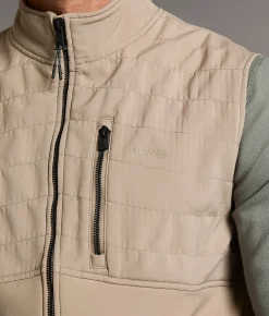 Tops | Maven Co-op Heat Mixed Media Vest Fungi