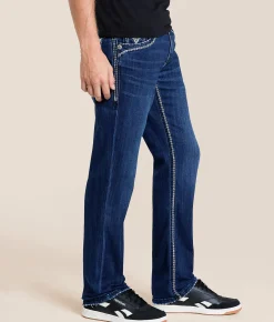 Rock Revival Heath Alternative Straight Stretch Jean Heath J202 Best