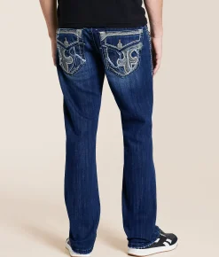 Rock Revival Heath Alternative Straight Stretch Jean Heath J202 Best