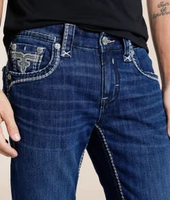 Rock Revival Heath Alternative Straight Stretch Jean Heath J202 Best