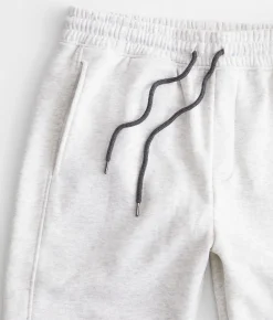 Bottoms|Activewear | Departwest Heathered Jogger Oatmeal