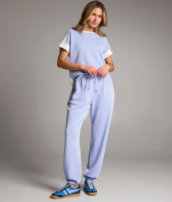 Bottoms | BKE Heathered Jogger Blue Heron
