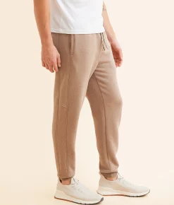 Departwest Heathered Jogger Sepia Tint New