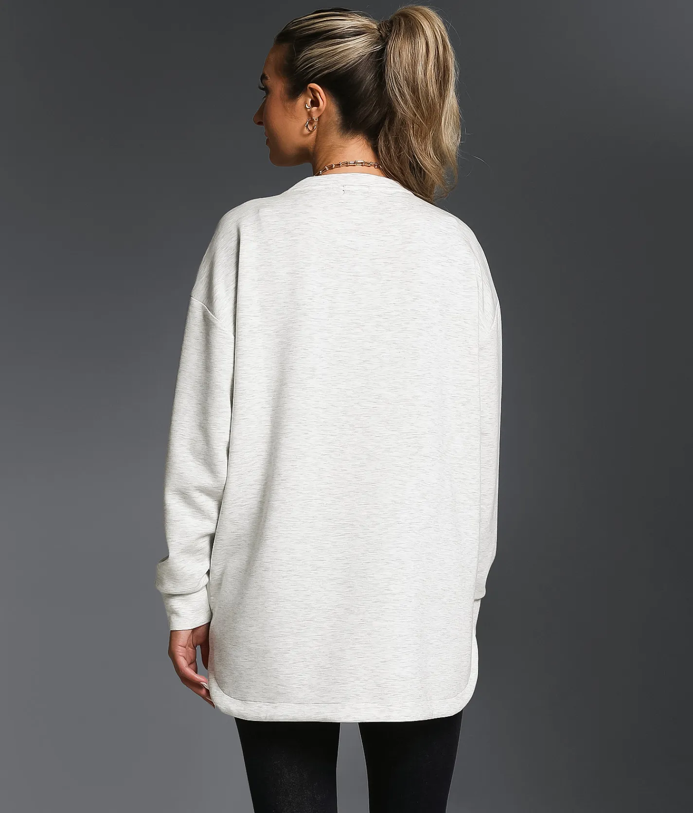 Tops | Buckle Black Heathered Pullover Heather Grey
