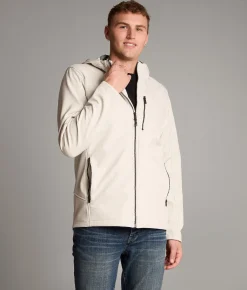 Maven Co-op Heat Softshell Hooded Jacket Off White Sale
