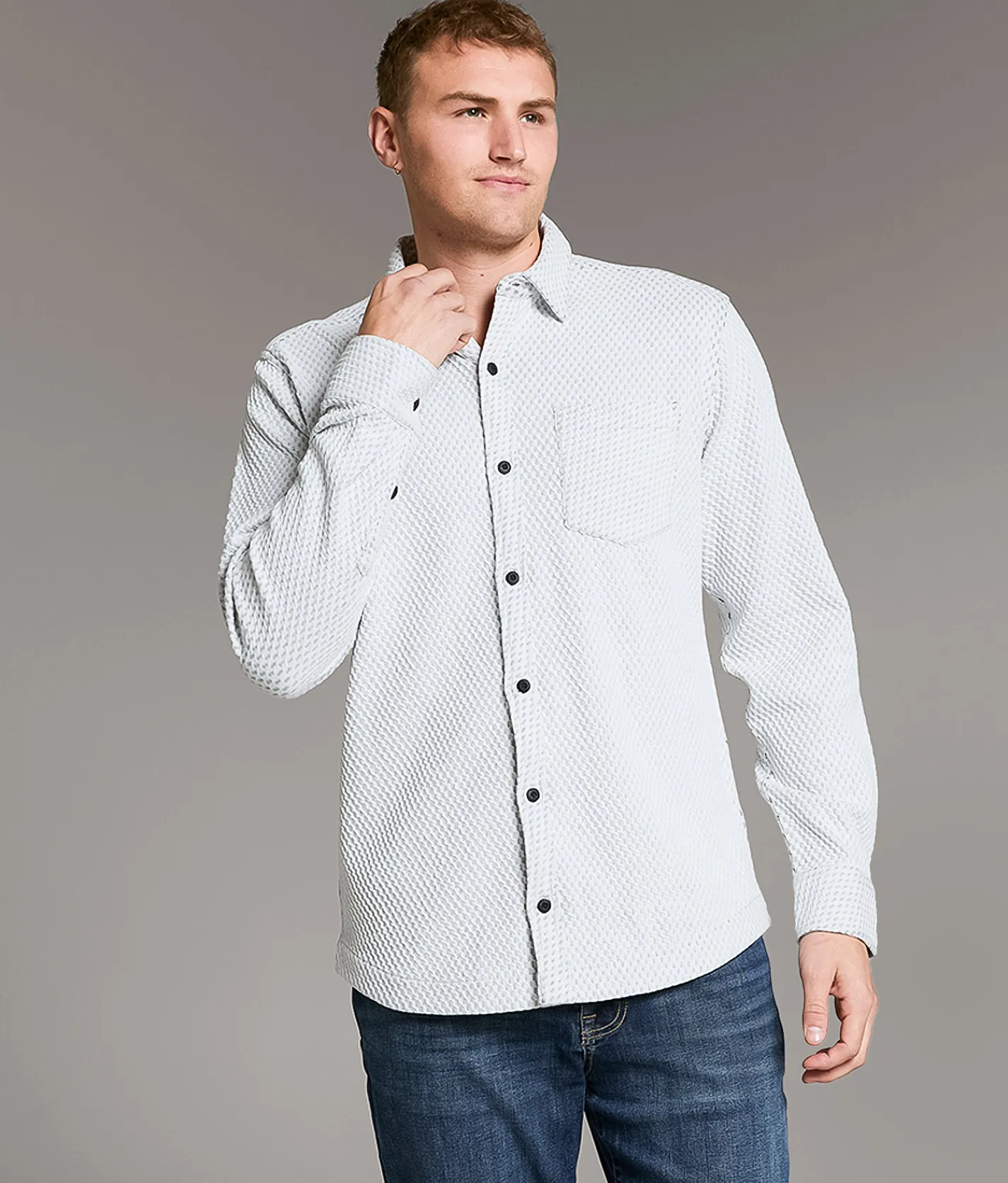 Maven Co-op Heat Standard Shirt Grey Best