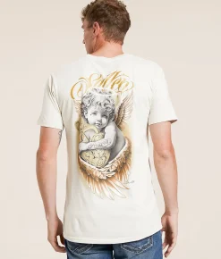 Tops|Graphic T-Shirts | Sullen Heavenly T-Shirt Moonbeam
