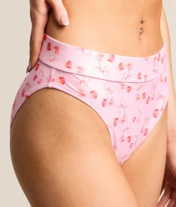 Cyn & Luca Heidi Cherry Swim Bottom Ballet Outlet