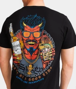 Graphic T-Shirts | Sullen Helluva Time T-Shirt Jet Black