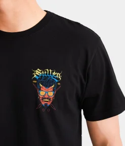 Graphic T-Shirts | Sullen Helluva Time T-Shirt Jet Black