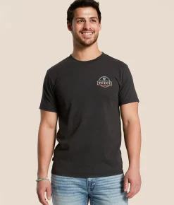 Graphic T-Shirts | Veece Helmet Shield T-Shirt Asphalt